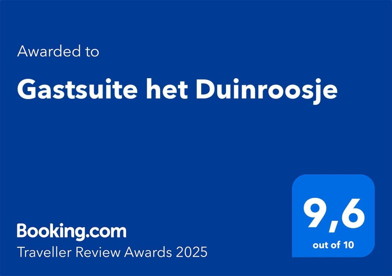 Gastsuite Het Duinroosje Met Hottub Op Het Prive Terras! Ден-Бурґ Екстер'єр фото